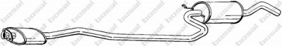 BOSAL 289785 - Средний глушитель выхлопных газов