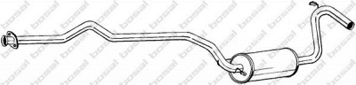 BOSAL 290877 -  Средний глушитель выхлопных газов
