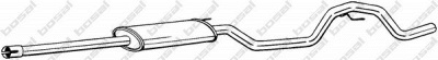 BOSAL 292039 -  Средний глушитель выхлопных газов