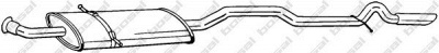 BOSAL 293003 -  Глушитель выхлопных газов конечный