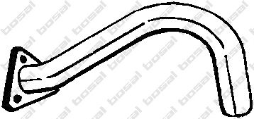 BOSAL 334497 -  Труба выхлопного газа