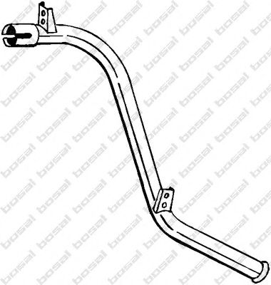 BOSAL 438369 -  Труба выхлопного газа