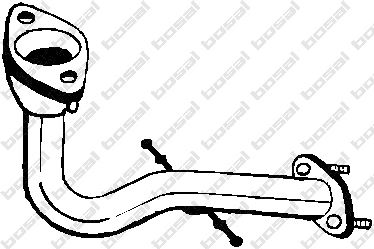 BOSAL 739851 - Труба выхлопного газа