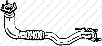 BOSAL 750247 -  Труба выхлопного газа