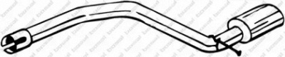 BOSAL 750433 -  Труба выхлопного газа
