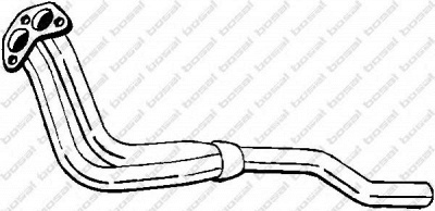 BOSAL 780637 - Труба выхлопного газа