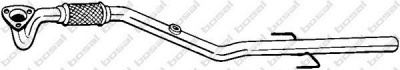 BOSAL 850121 -  Труба выхлопного газа