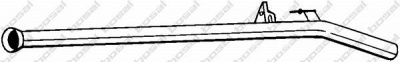 BOSAL 852313 - Труба выхлопного газа