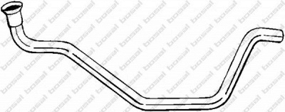 BOSAL 886255 - Труба выхлопного газа