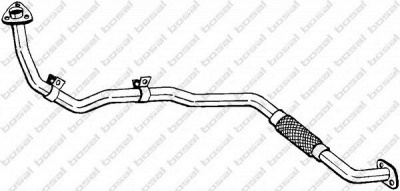 BOSAL 888405 - Труба выхлопного газа
