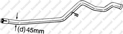 BOSAL 889497 - Ремонтная трубка, катализатор