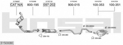 BOSAL sys00080 -