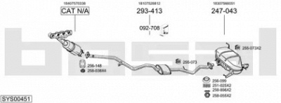 BOSAL sys00451 -