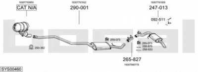 BOSAL sys00460 -