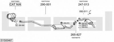 BOSAL sys00467 -