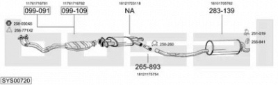 BOSAL sys00720 -
