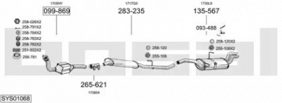 BOSAL sys01068 -