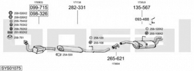 BOSAL sys01075 -  