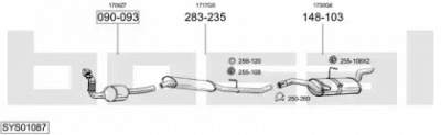 BOSAL sys01087 -  