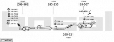BOSAL sys01088 -  