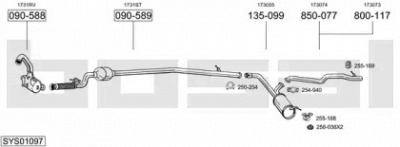 BOSAL sys01097 -  