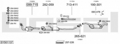 BOSAL sys01137 -  