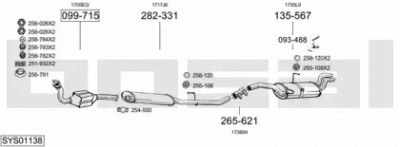 BOSAL sys01138 -  