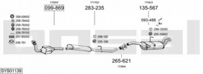 BOSAL sys01139 -  