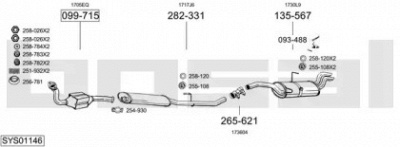 BOSAL sys01146 -  
