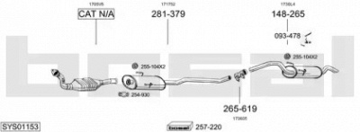 BOSAL sys01153 -
