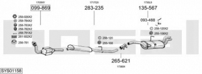 BOSAL sys01158 -  