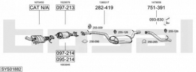 BOSAL sys01882 -