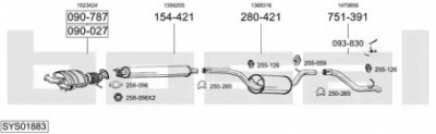 BOSAL sys01883 -