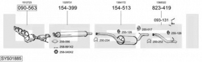 BOSAL sys01885 -  