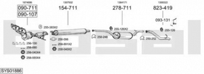 BOSAL sys01886 -  