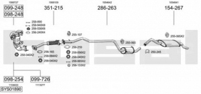 BOSAL sys01890 -