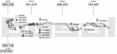 BOSAL sys01891 -