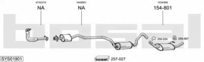 BOSAL sys01901 -  