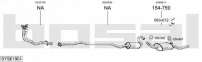 BOSAL sys01904 -  