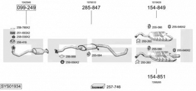 BOSAL sys01934 -