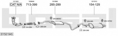 BOSAL sys01945 -