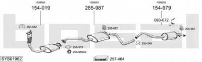 BOSAL sys01962 -  