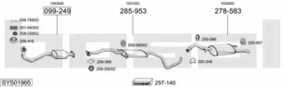 BOSAL sys01965 -