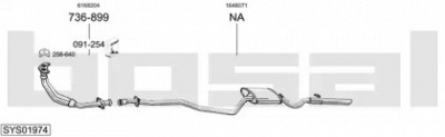 BOSAL sys01974 -  