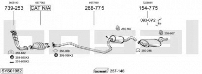 BOSAL sys01982 -