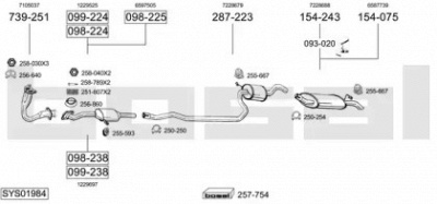 BOSAL sys01984 -  