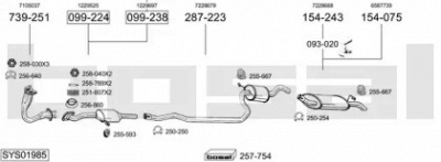 BOSAL sys01985 -