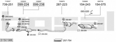 BOSAL sys01988 -