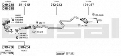 BOSAL sys01999 -