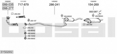 BOSAL sys02002 -